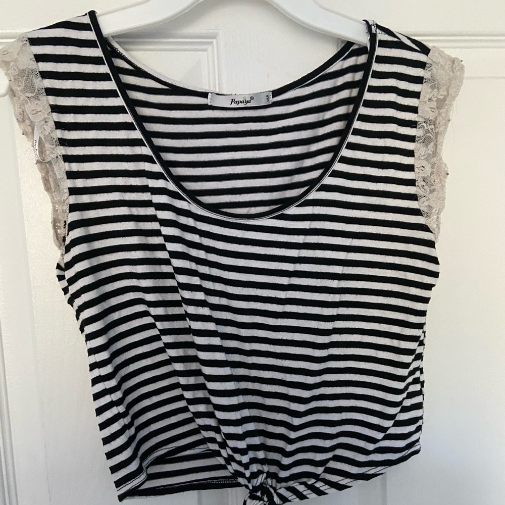 Papaya Crop Top